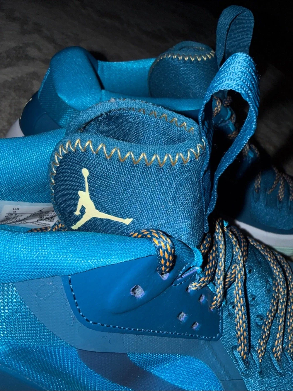 Air Jordan Zoom Separate Teal Athletic Shoes 9